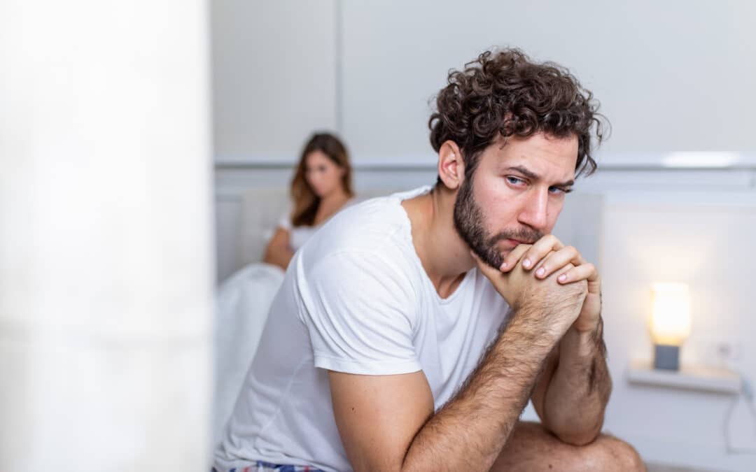 Męski stres i zaburzenia erekcji